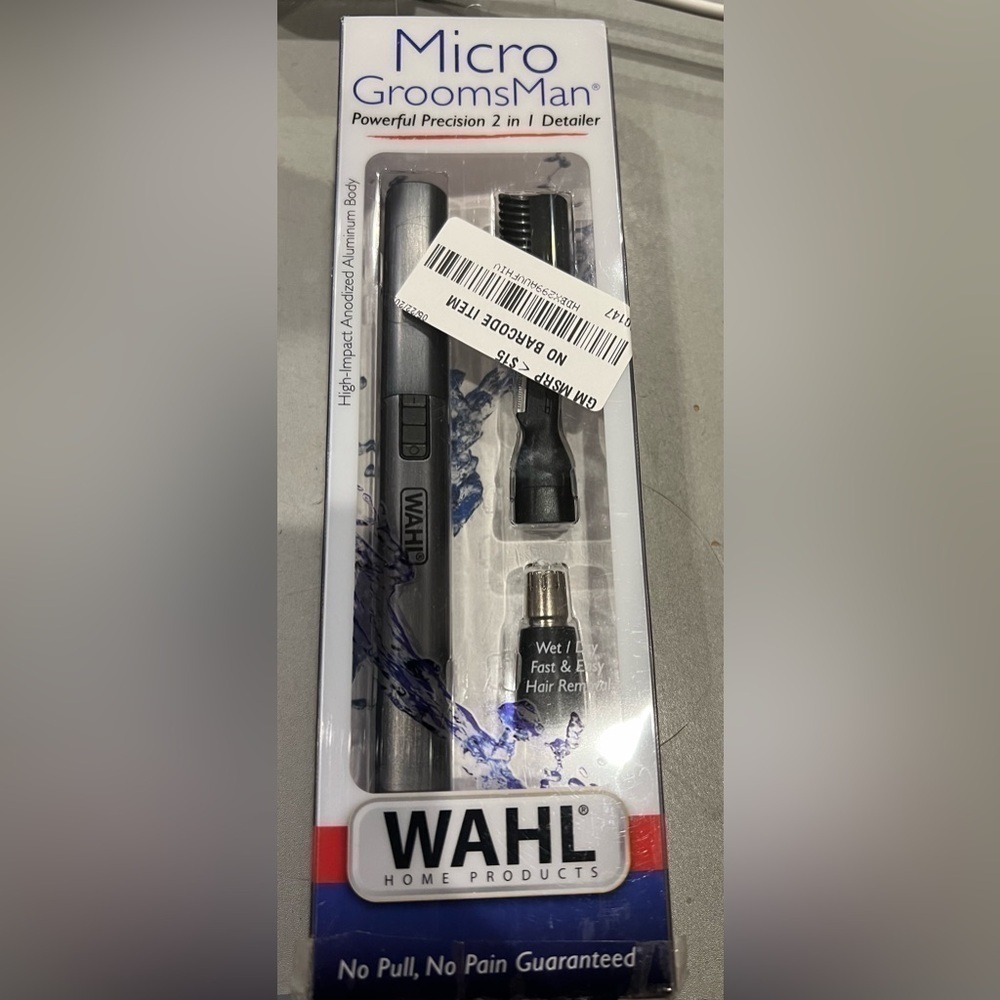 Wahl GroomsMan Powerful Precision 2 in 1 Detailer New